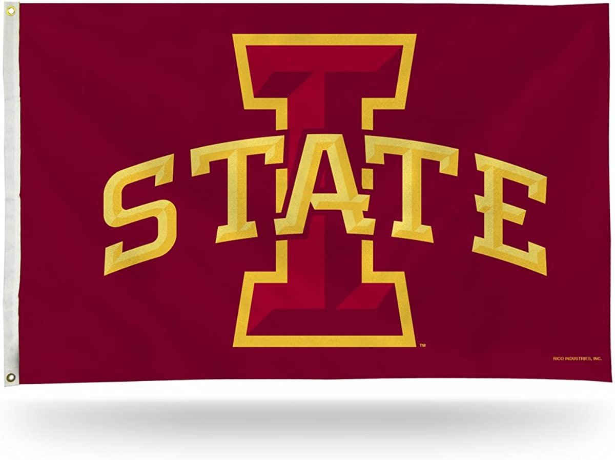 Iowa State University Cyclones Premium 3x5 Feet Flag Banner Big I Design Metal Grommets Outdoor Indoor 1