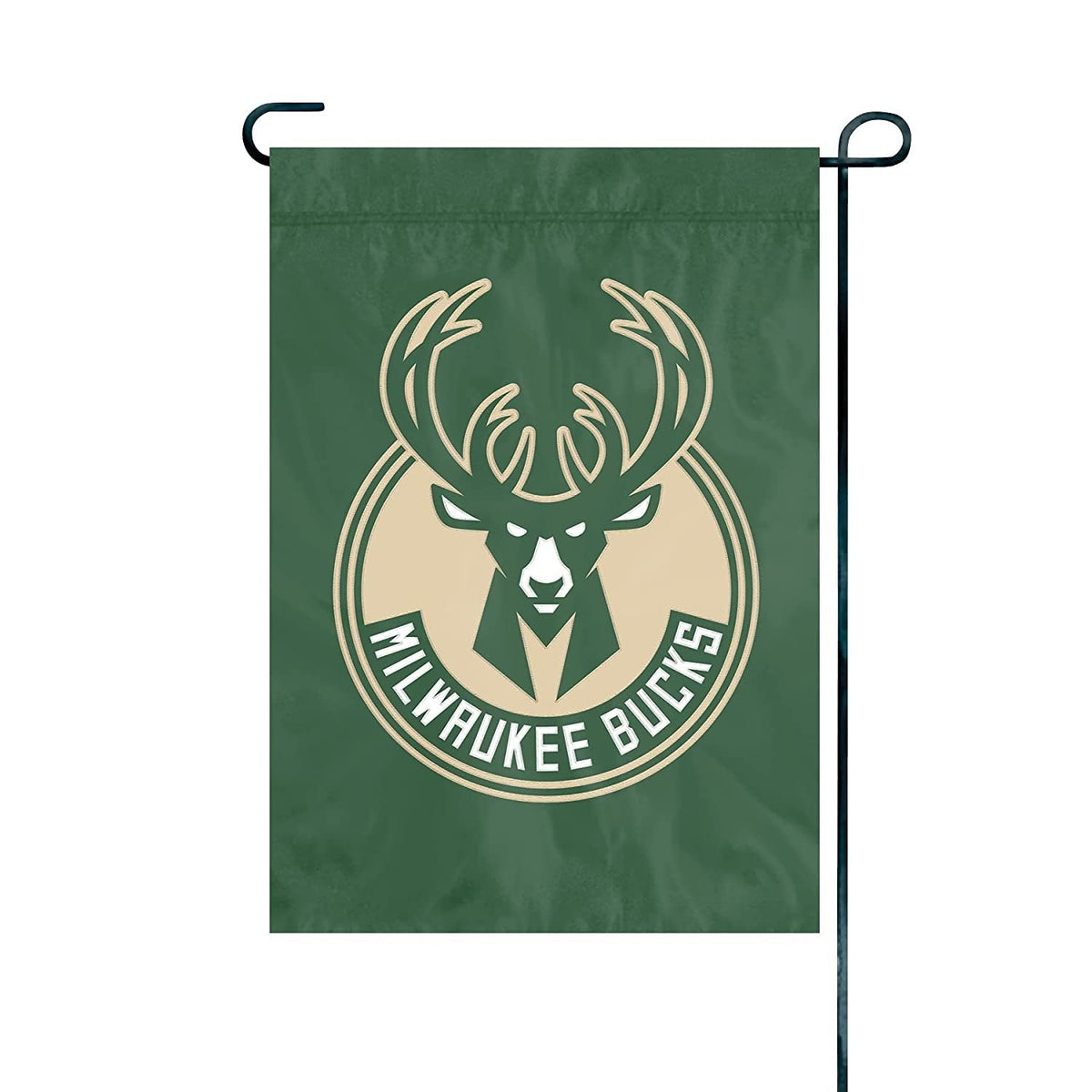 Milwaukee Bucks Premium Garden Flag Banner Applique Embroidered 12.5x18 Inch 3