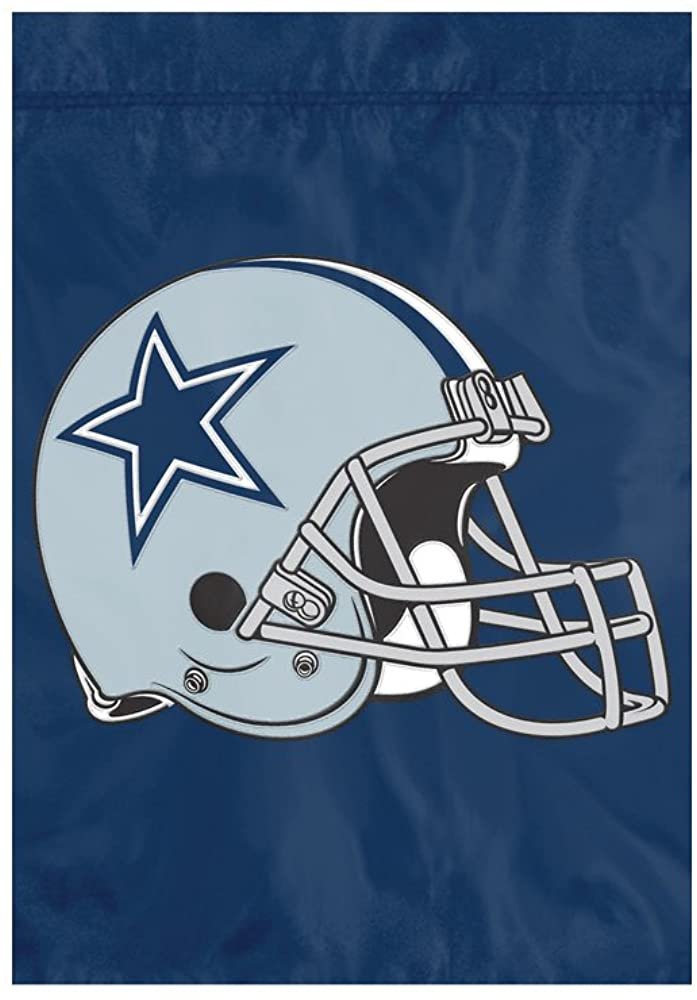 Dallas Cowboys Premium Garden Flag Banner Embroidered Applique 12x18 Inches 1