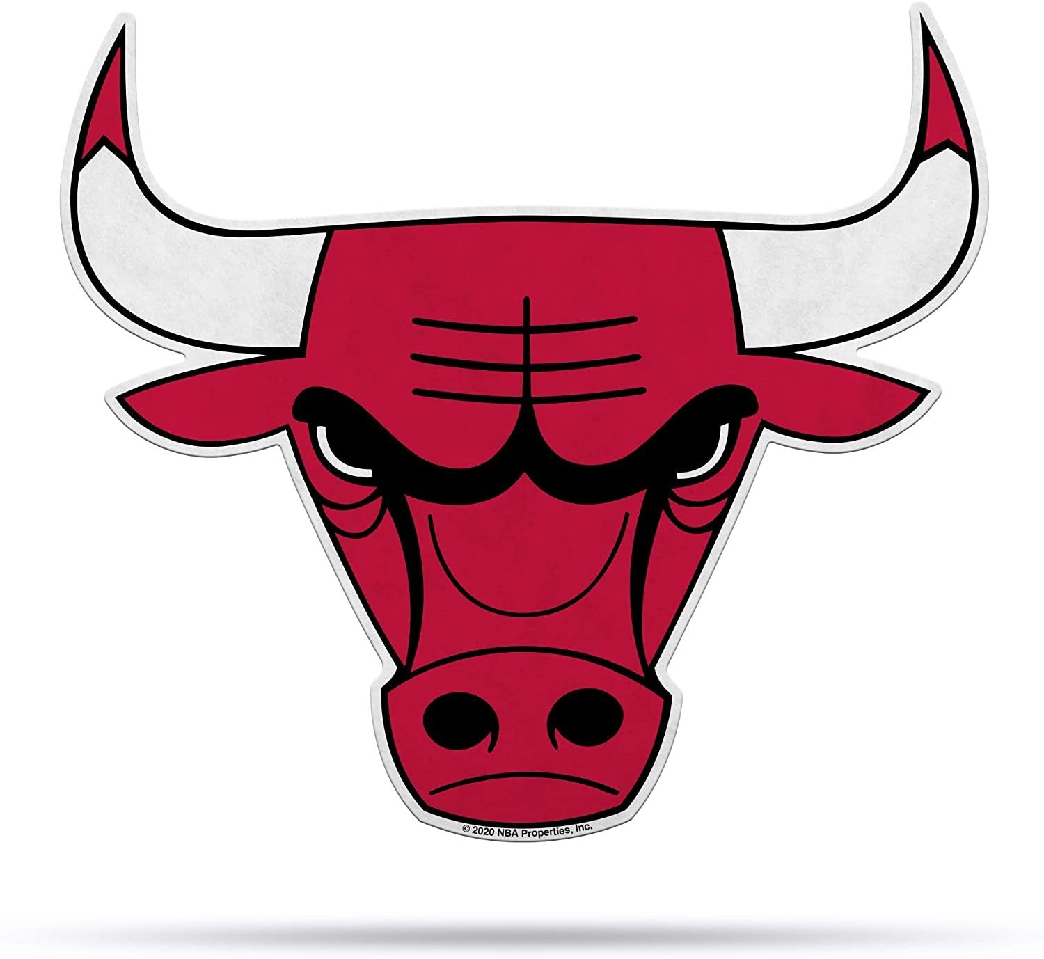 Chicago Bulls Pennant Primary Logo 18 Inch Soft Felt