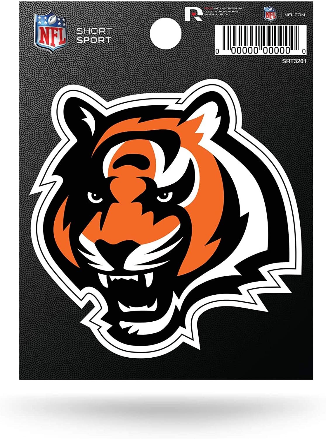Cincinnati Bengals 3 Inch Die Cut Decal Sticker Flat Vinyl