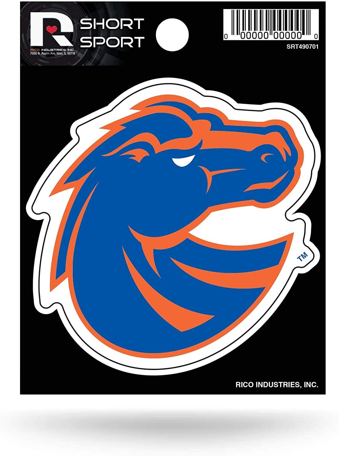 Boise State University Broncos 3 Inch Decal Sticker Die Cut Flat Vinyl Full Adhesive Backing