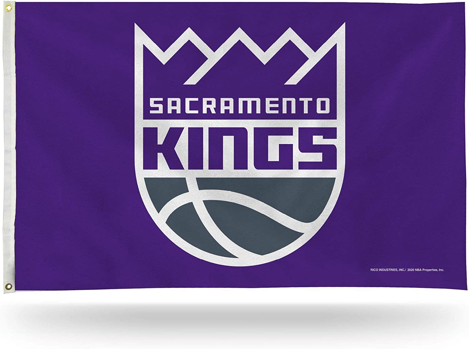Sacramento Kings Premium 3x5 Foot Flag Banner, Metal Grommets, Indoor Outdoor, Single Sided 1