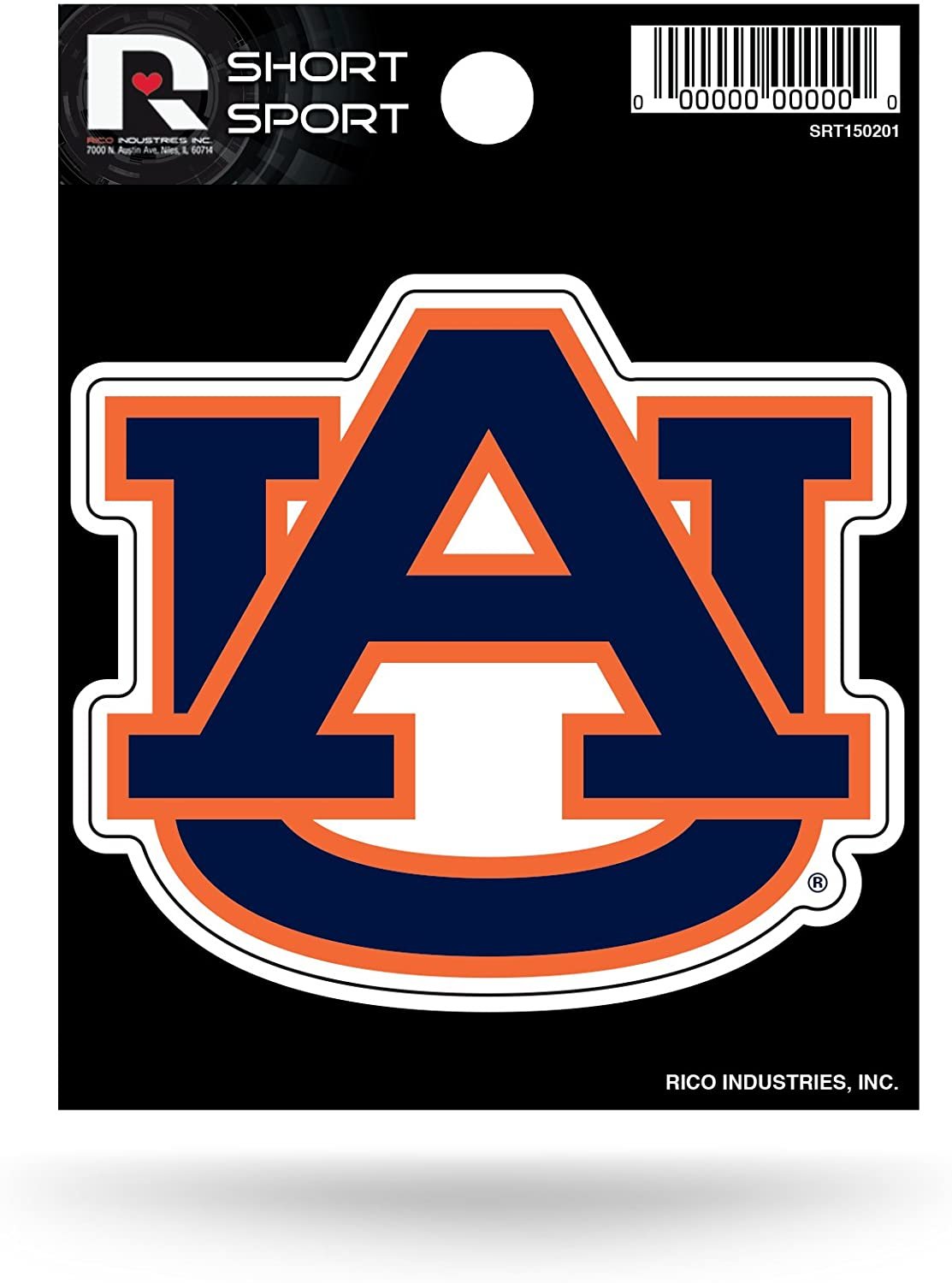 Auburn University Tigers 3 Inch Decal Sticker Die Cut Flat Vinyl Full Adhesive Backing 1