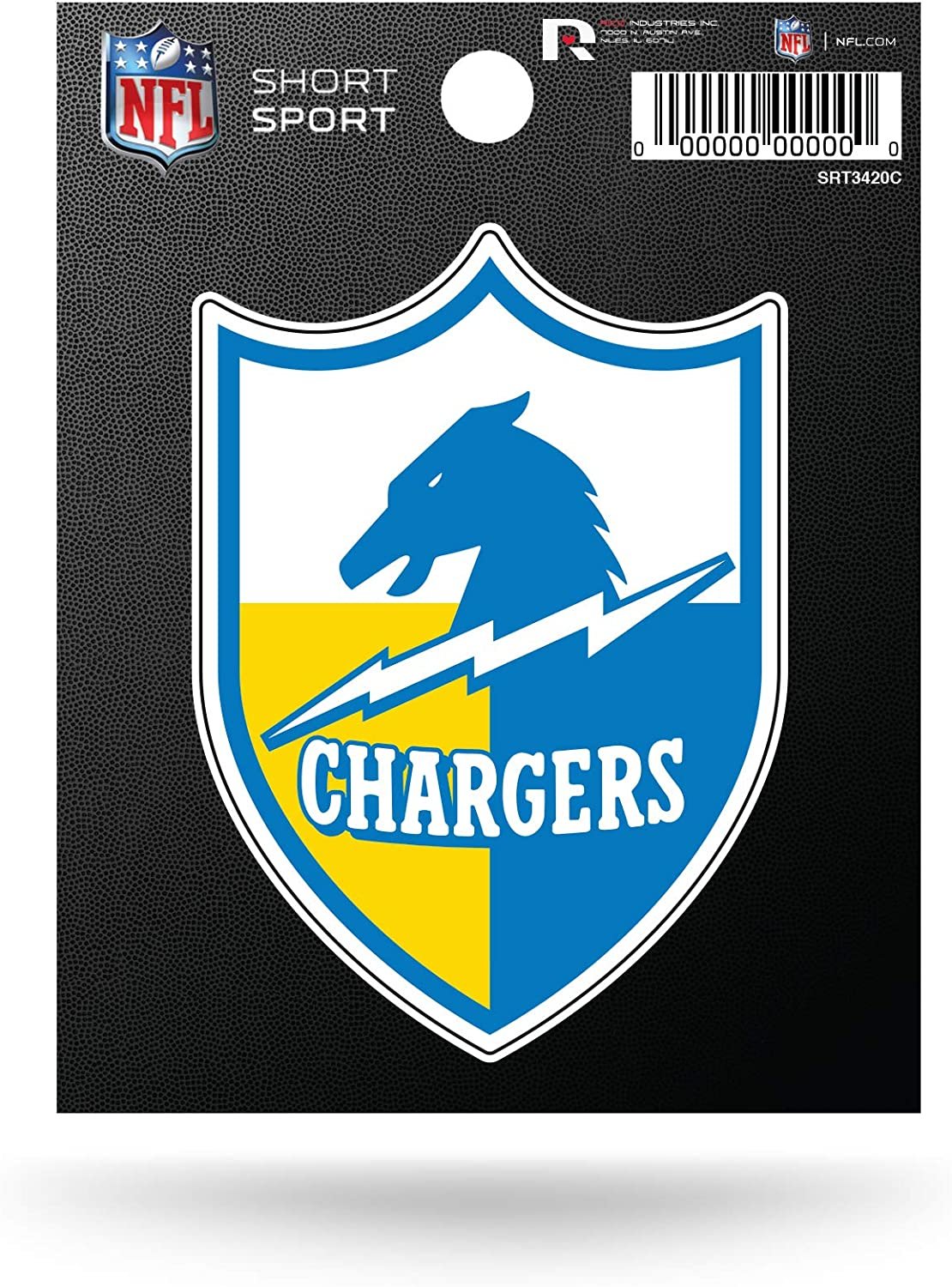 Los Angeles Chargers Retro Logo 3 Inch Die Cut Decal Bumper Sticker Flat Vinyl