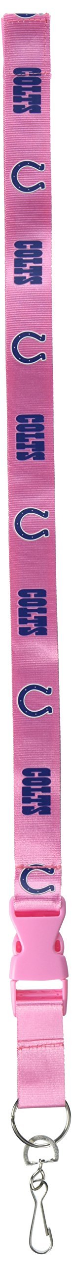 NFL Indianapolis Colts Lanyard, Pink 1