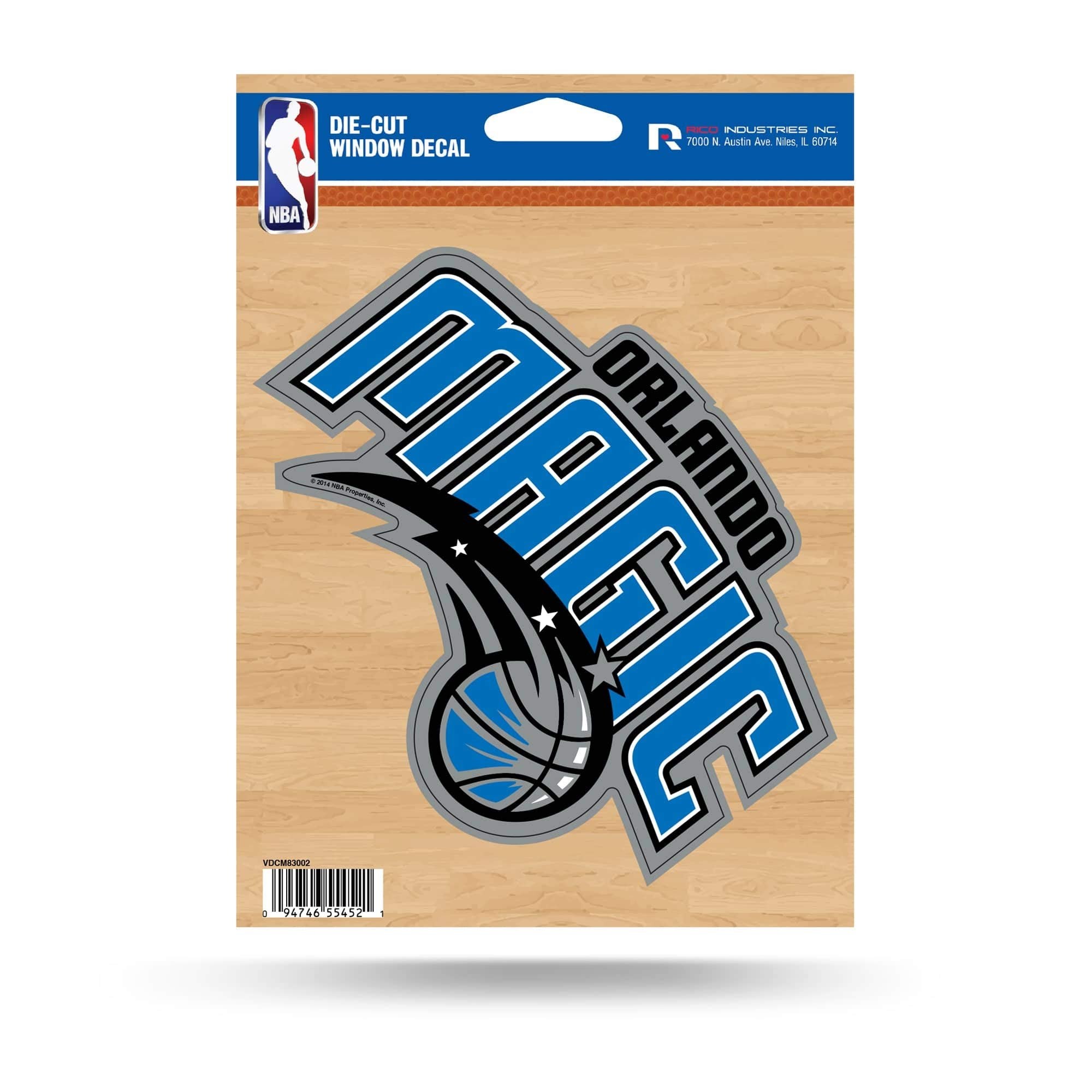 Orlando Magic 5 Inch Decal Sticker, Die Cut, Flat Vinyl