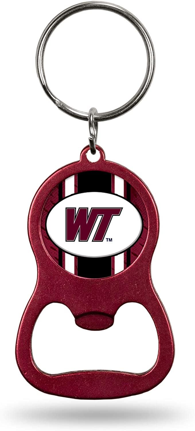 West Texas A&M University Buffaloes Bottle Opener Colored Keychain