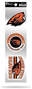 Oregon State Beavers 3 Piece Retro Spirit Decals Premium Throwback Stickers 1