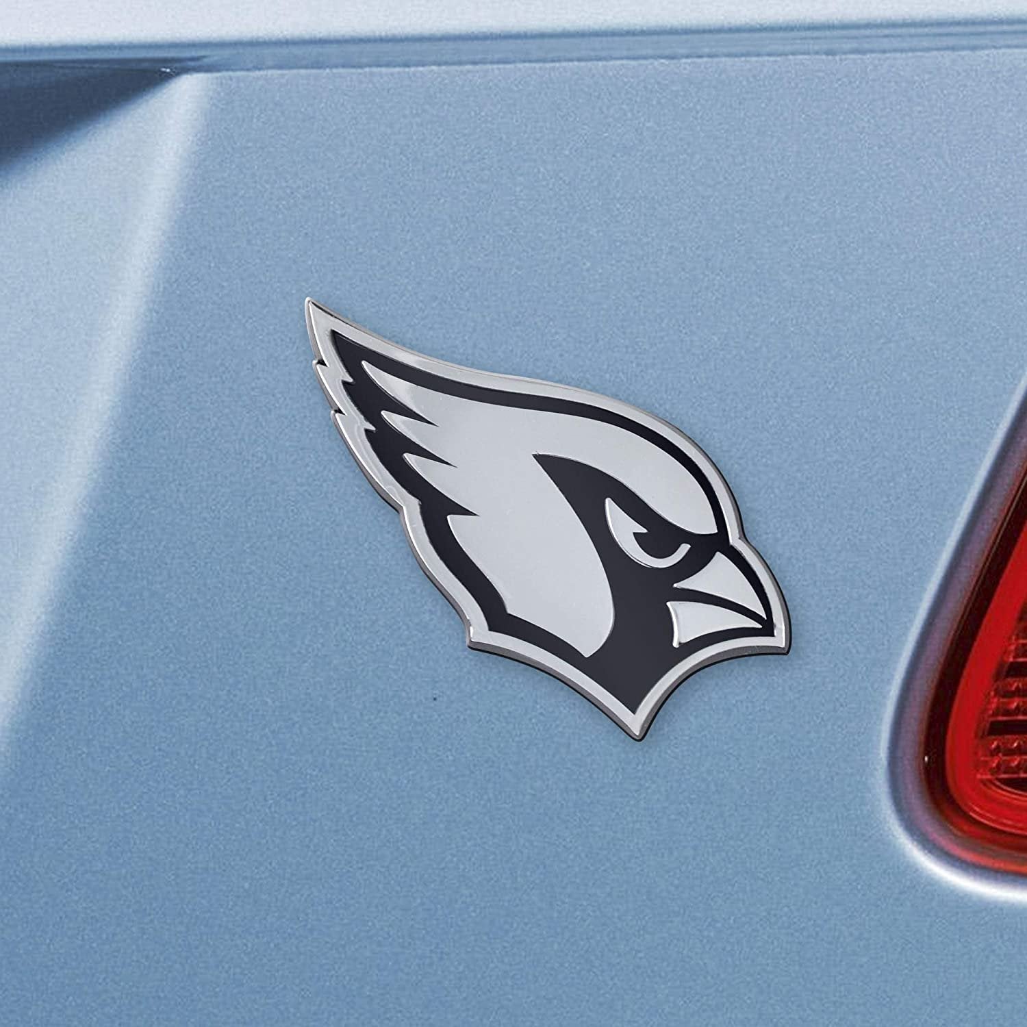 Arizona Cardinals Solid Metal Raised Auto Emblem Decal Adhesive Backing 2
