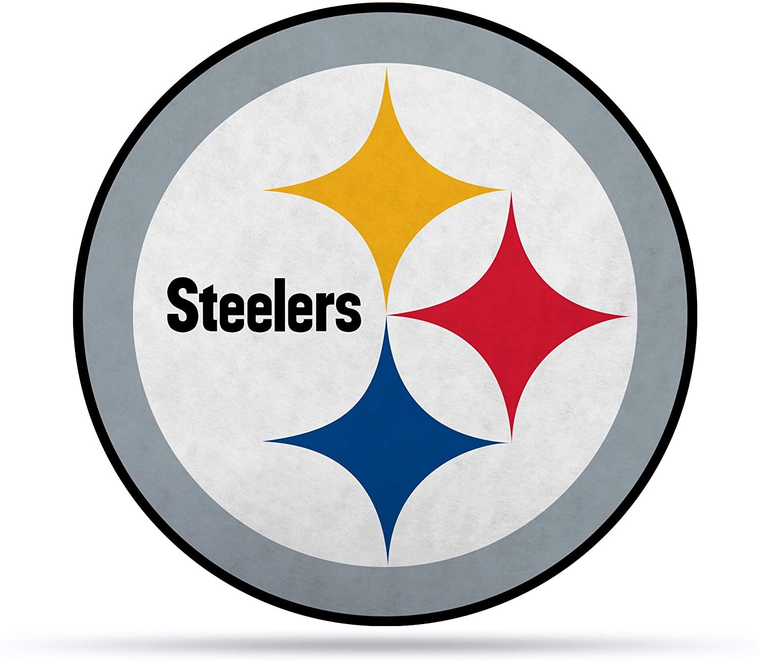 Pittsburgh Steelers Pennant Primary Logo 18 Inch Soft Felt 1