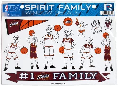 Cleveland Cavaliers Family Decal Set 1