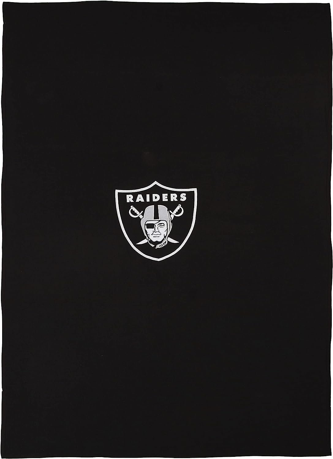 Las Vegas Raiders Throw Blanket, Sweatshirt Design, Embroidered Logo, Dominate Style, 54x84 Inch 1