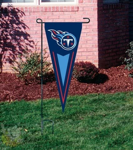 Tennessee Titans 14x34 Inch Garden Flag Banner Yard Pennant Design Embroidered Outdoor 4