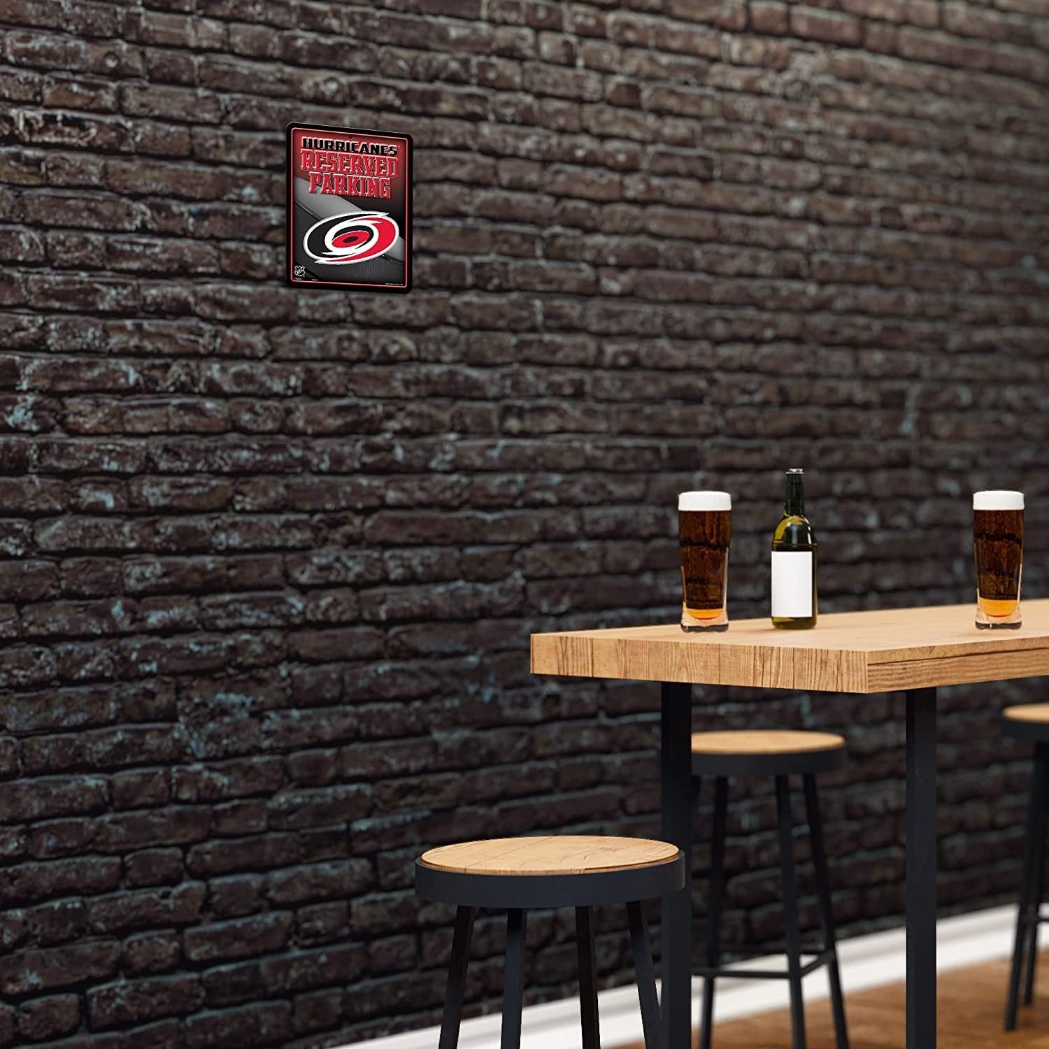 Carolina Hurricanes Metal Parking Novelty Wall Sign 8.5 x 11 Inch 5