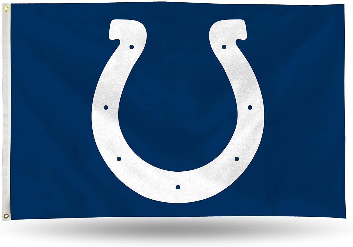 Indianapolis Colts Premium 3x5 Feet Flag Banner, Logo Design, Metal Grommets, Outdoor Use, Single Sided 1