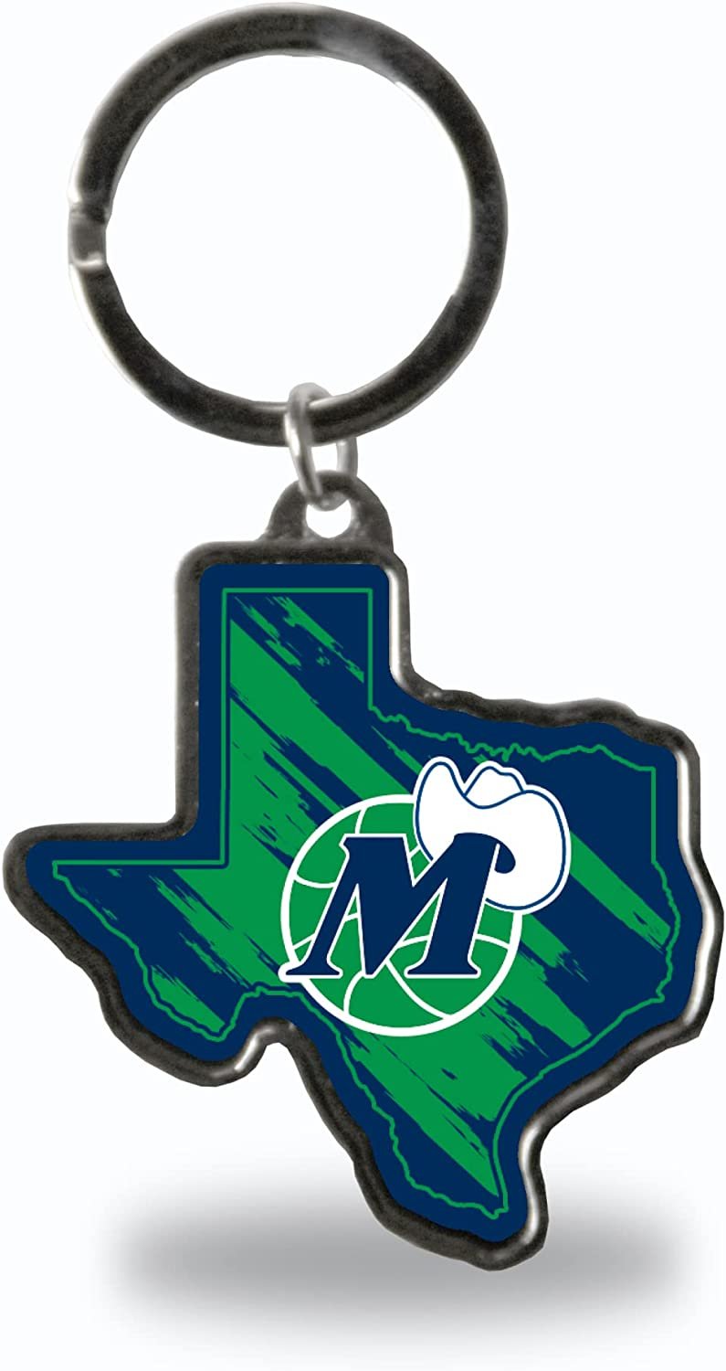 Dallas Mavericks State Shape Keychain 1