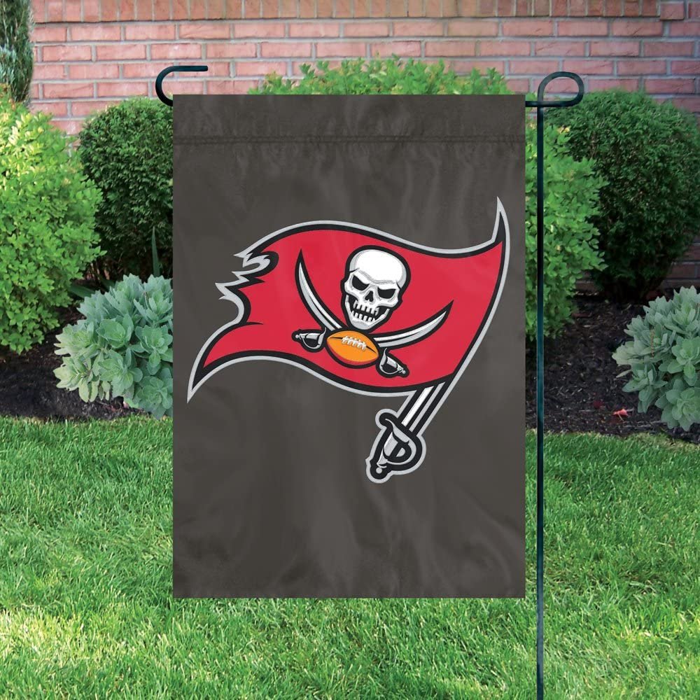 Tampa Bay Buccaneers Premium Garden Flag Banner Applique Embroidered 12.5x18 Inch 3