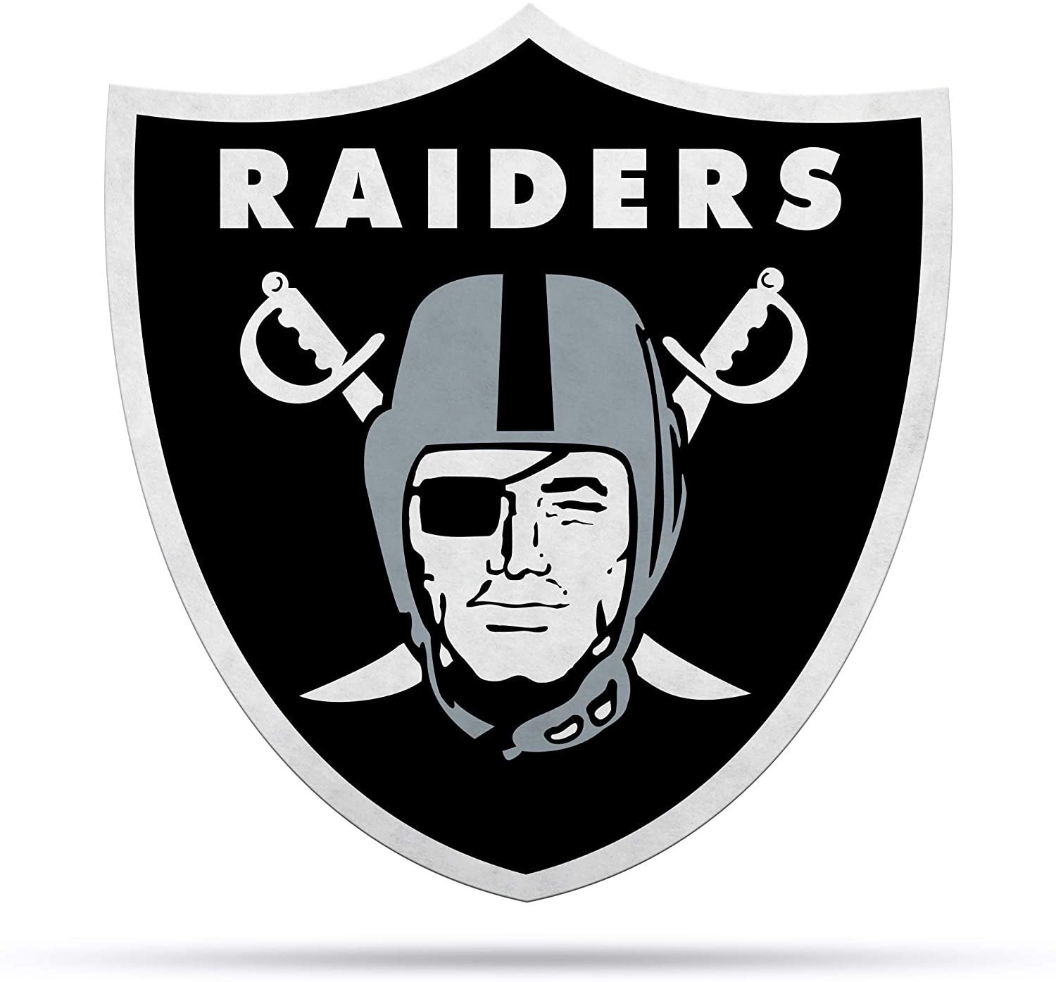 Las Vegas Raiders Pennant Primary Logo 18 Inch Soft Felt 1
