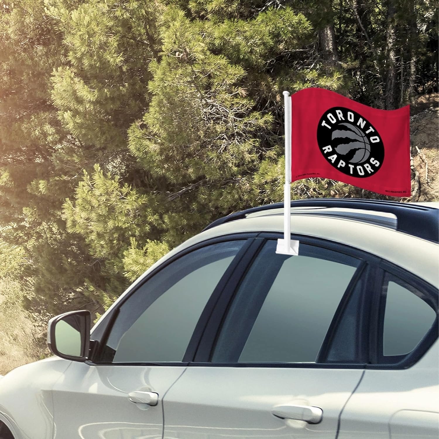 Rico Indiana Hoosiers 14x19 Double Sided Window Mount Car Flag 3