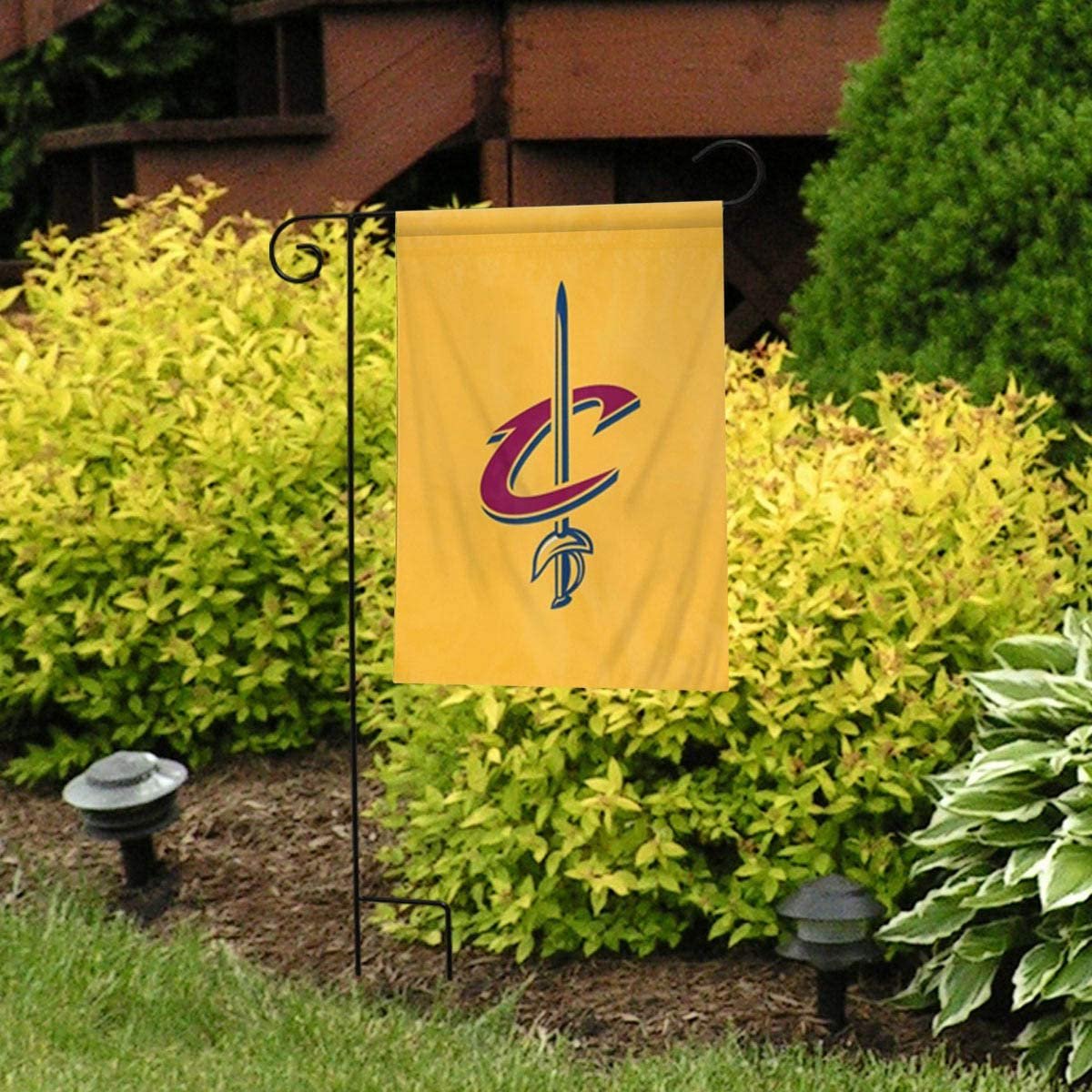 Cleveland Cavaliers Premium Garden Flag Banner Applique Embroidered 10.5x15 Inch 3