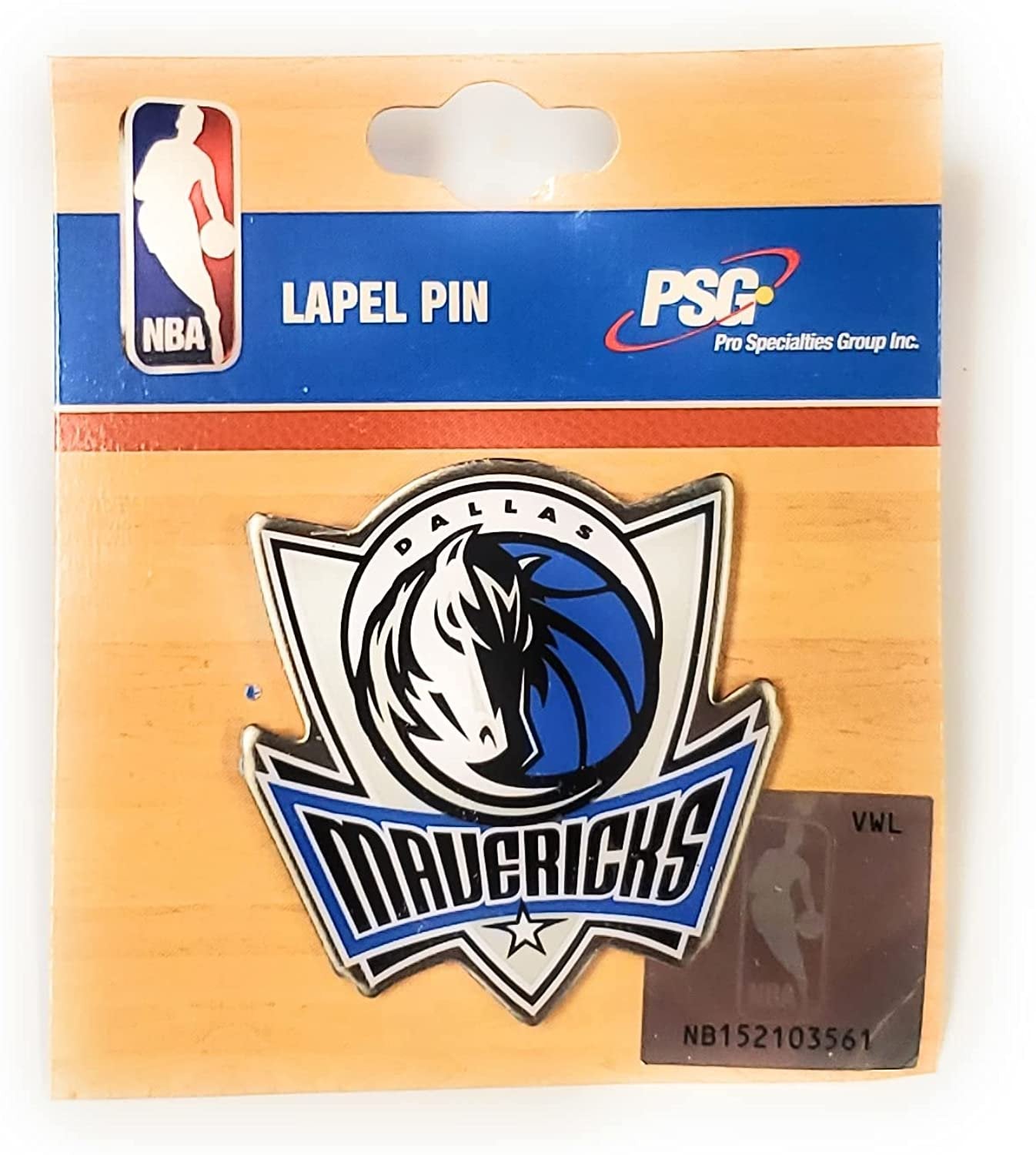 Dallas Mavericks Metal Hat Lapel Pin Basketball
