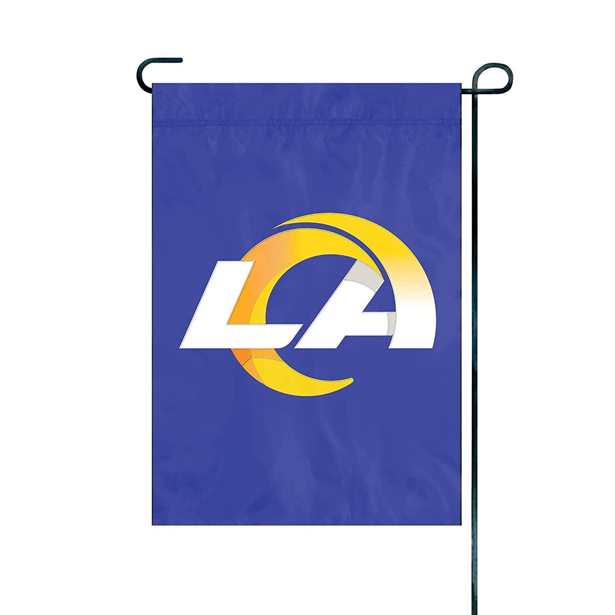 Los Angeles Rams Premium Garden Flag Banner Applique Embroidered 12.5x18 Inch 2