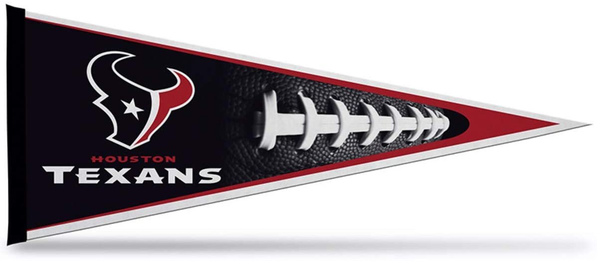 Houston Texans Blue Pennant Soft Felt 12x30 Inch 1