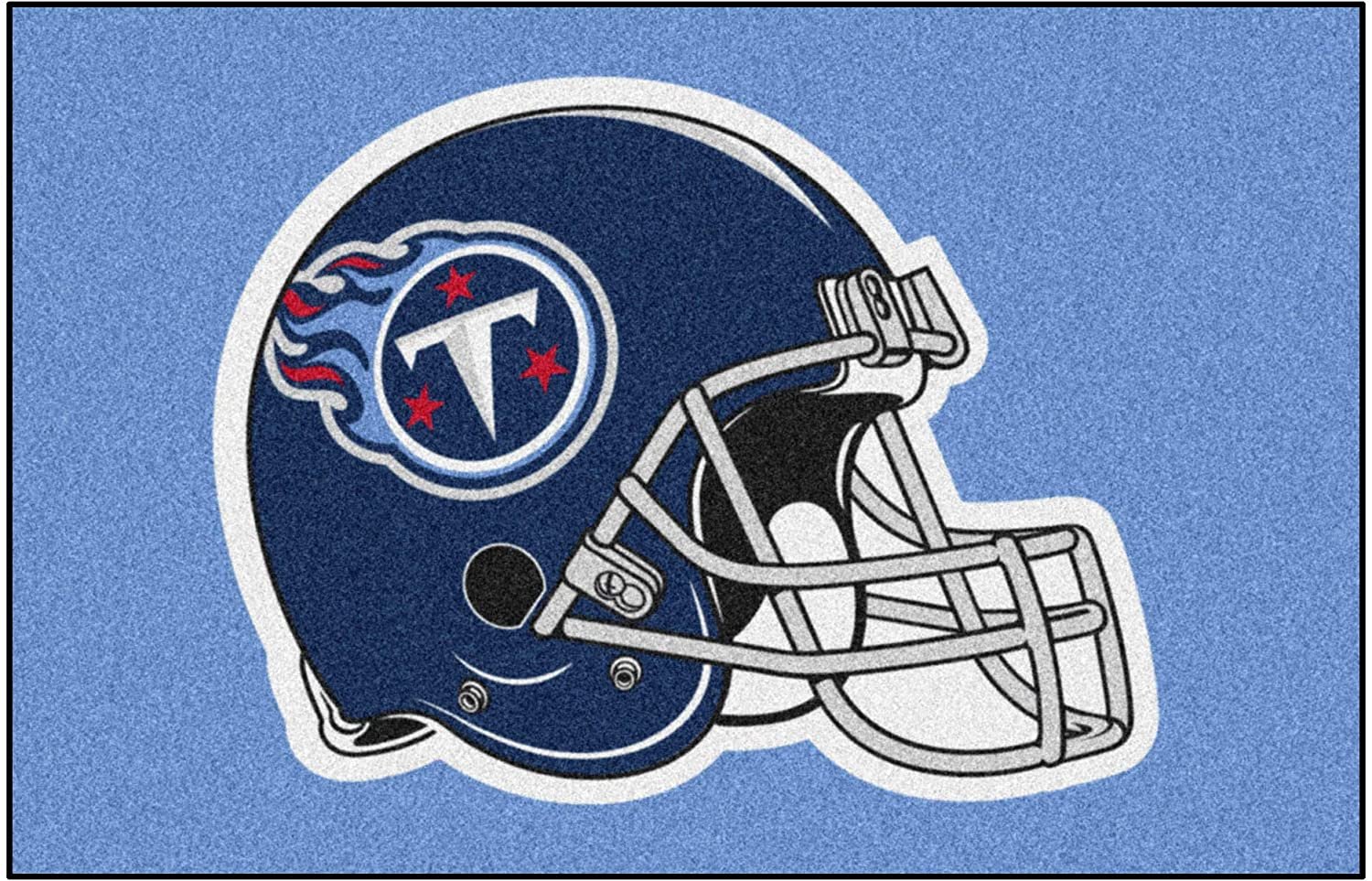 Tennessee Titans Floor Mat Area Rug, 20x30 Inch, Nylon, Anti-Skid Backing 1