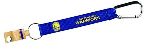 Golden State Warriors Carabiner Lanyard Keychain with Key Ring