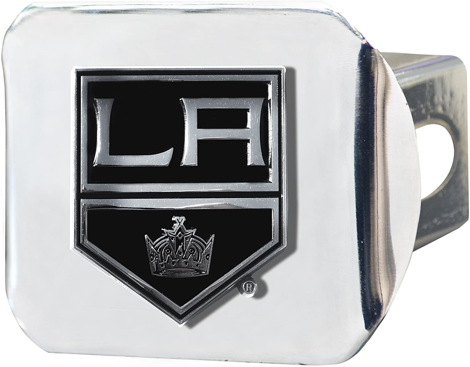 Los Angeles Kings Hitch Cover Solid Metal with Chrome Metal Emblem 2" Square Type III