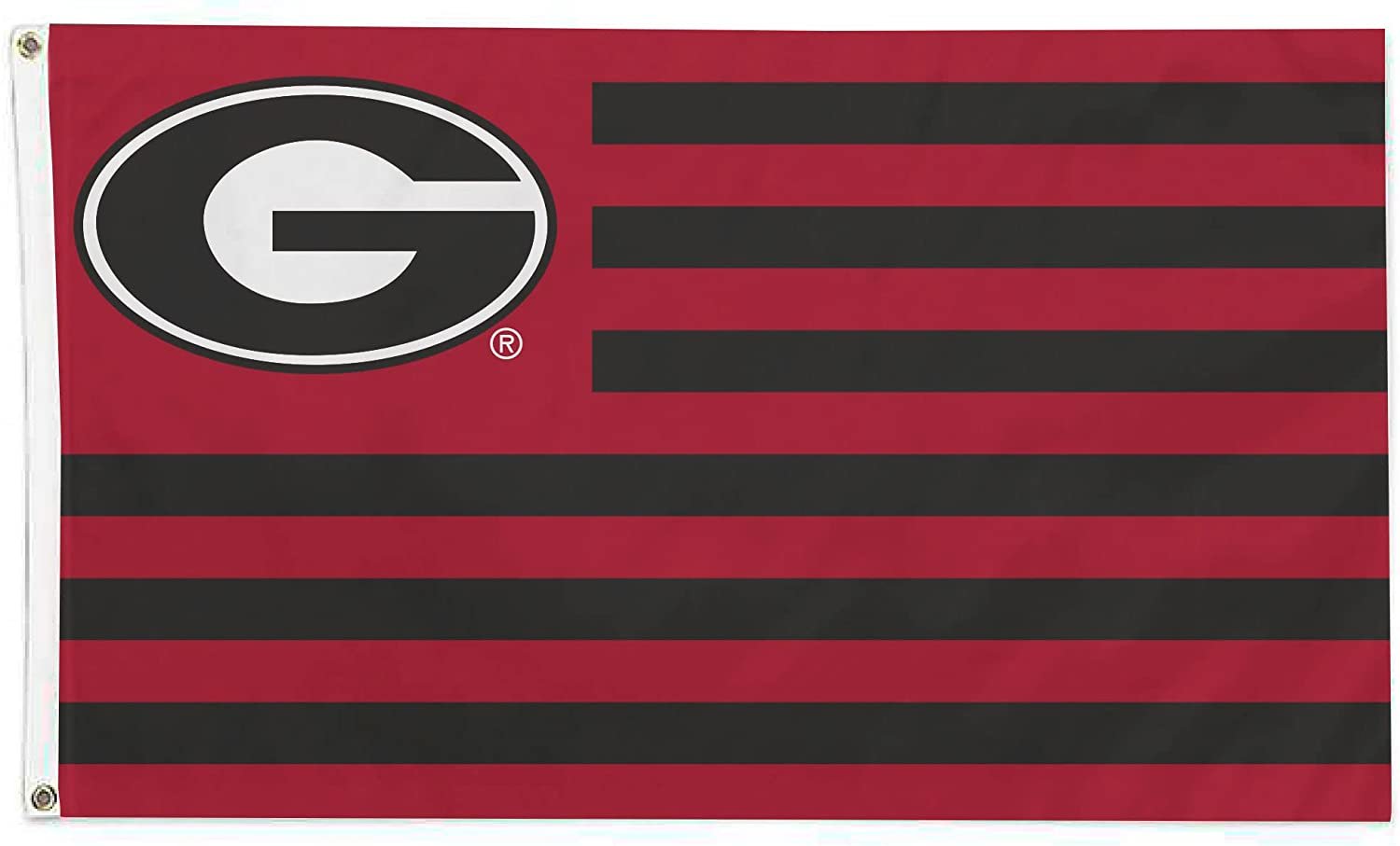 University of Georgia Bulldogs Flag Banner 3x5 Feet Metal Grommets Flag Design 1