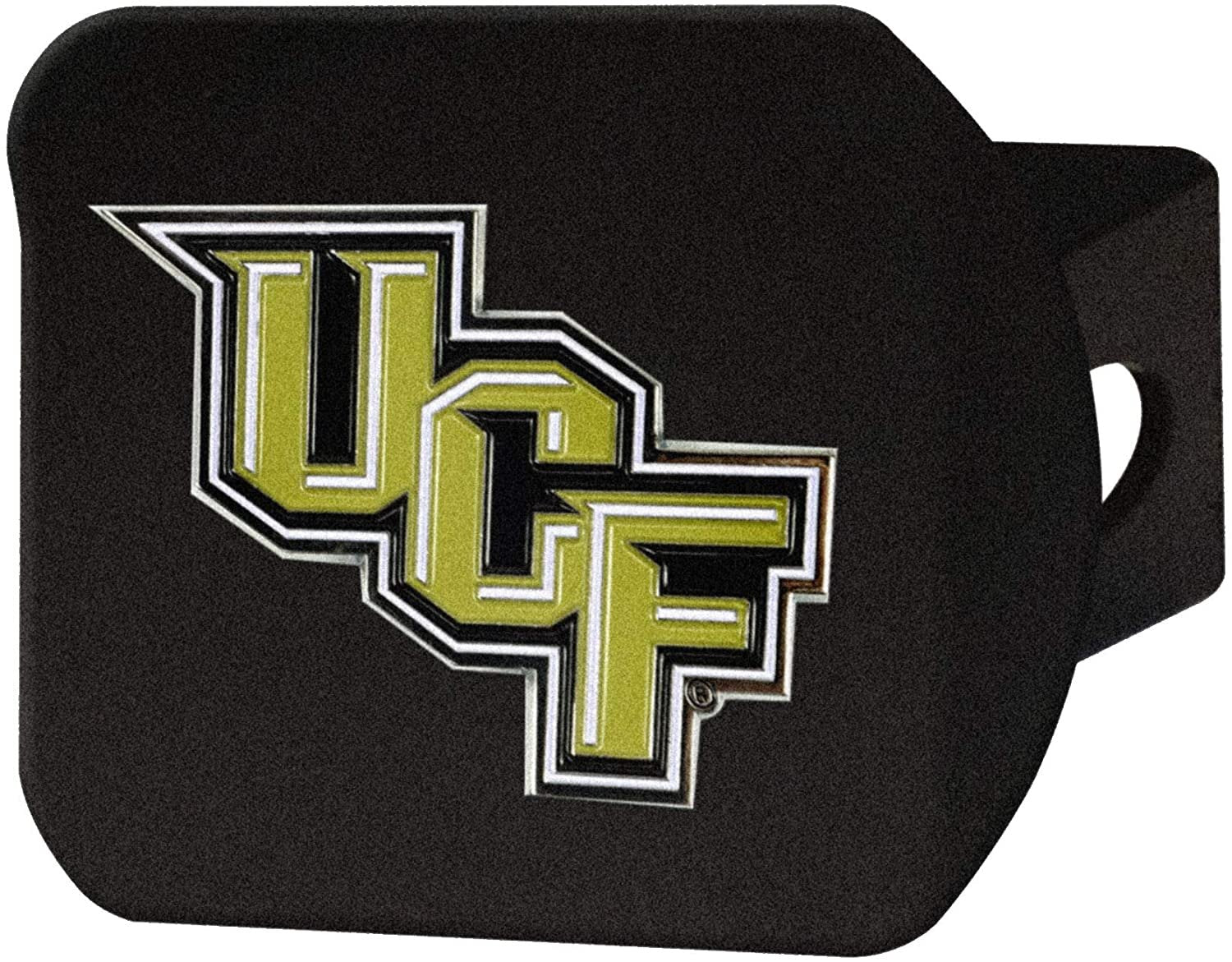 Central Florida Knights UCF Solid Metal Hitch Cover Color Emblem 2 Inch Square Type III University of