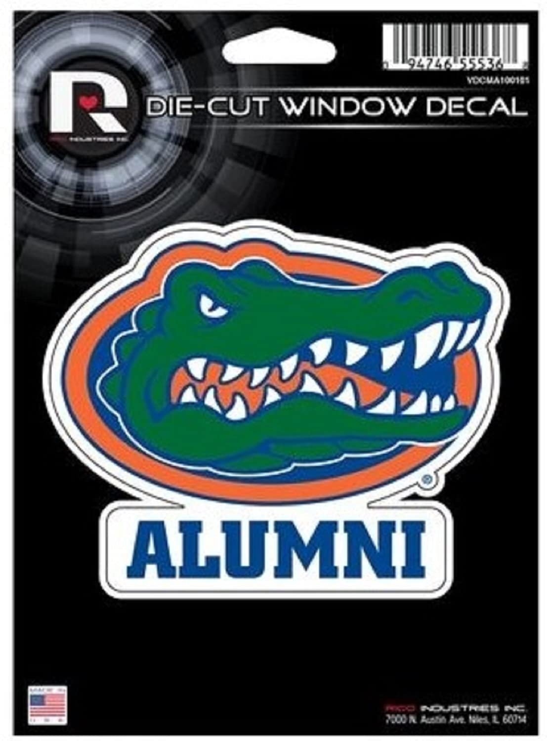Florida Gators Alumni 5" Decal Sticker Flat Vinyl Die Cut Auto Home Emblem University of 1