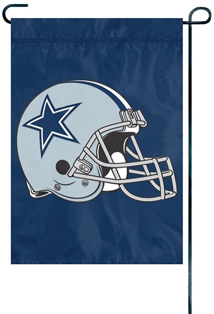 Dallas Cowboys Premium Garden Flag Banner Embroidered Applique 12x18 Inches 2