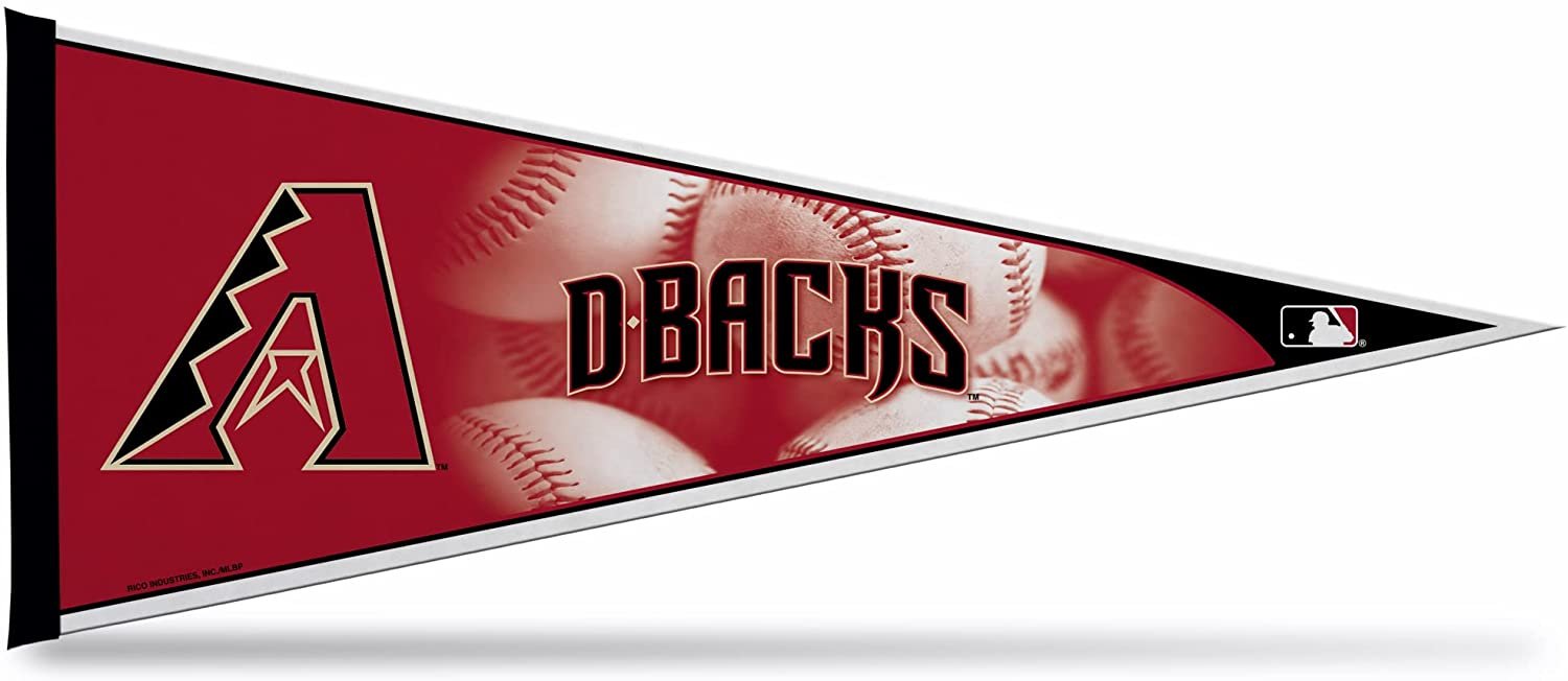 Arizona Diamondbacks Pennant Felt 12x30 Inch