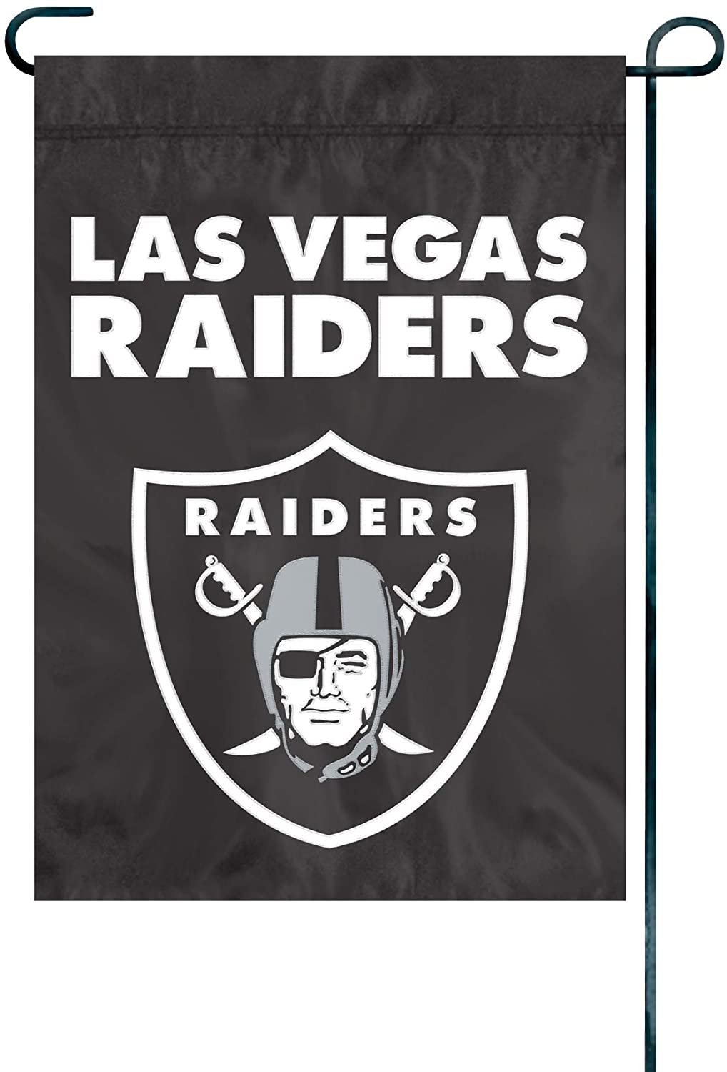 Las Vegas Raiders Premium Garden Flag Banner, Embroidered, 13x18 Inch
