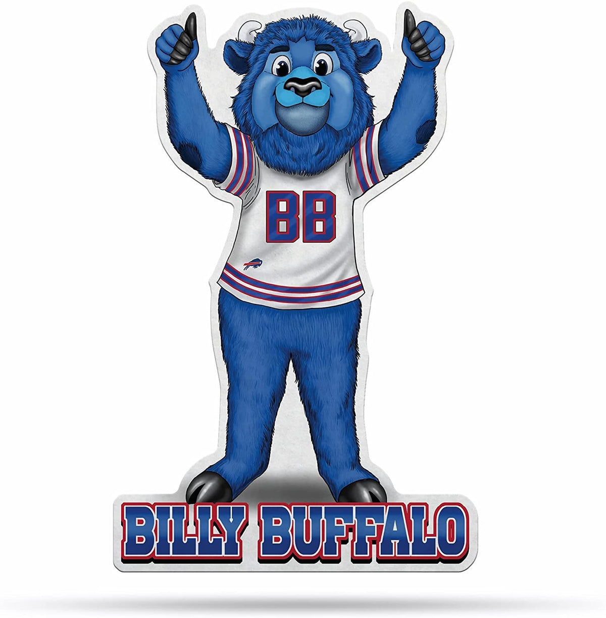 Buffalo Bills Pennant Mascot Logo 18 Inch Soft Felt