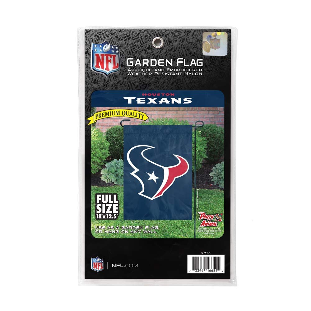 The Party Animal Inc. NFL Houston Texans Premium Garden Flag, 12.5 x 18-inches 4