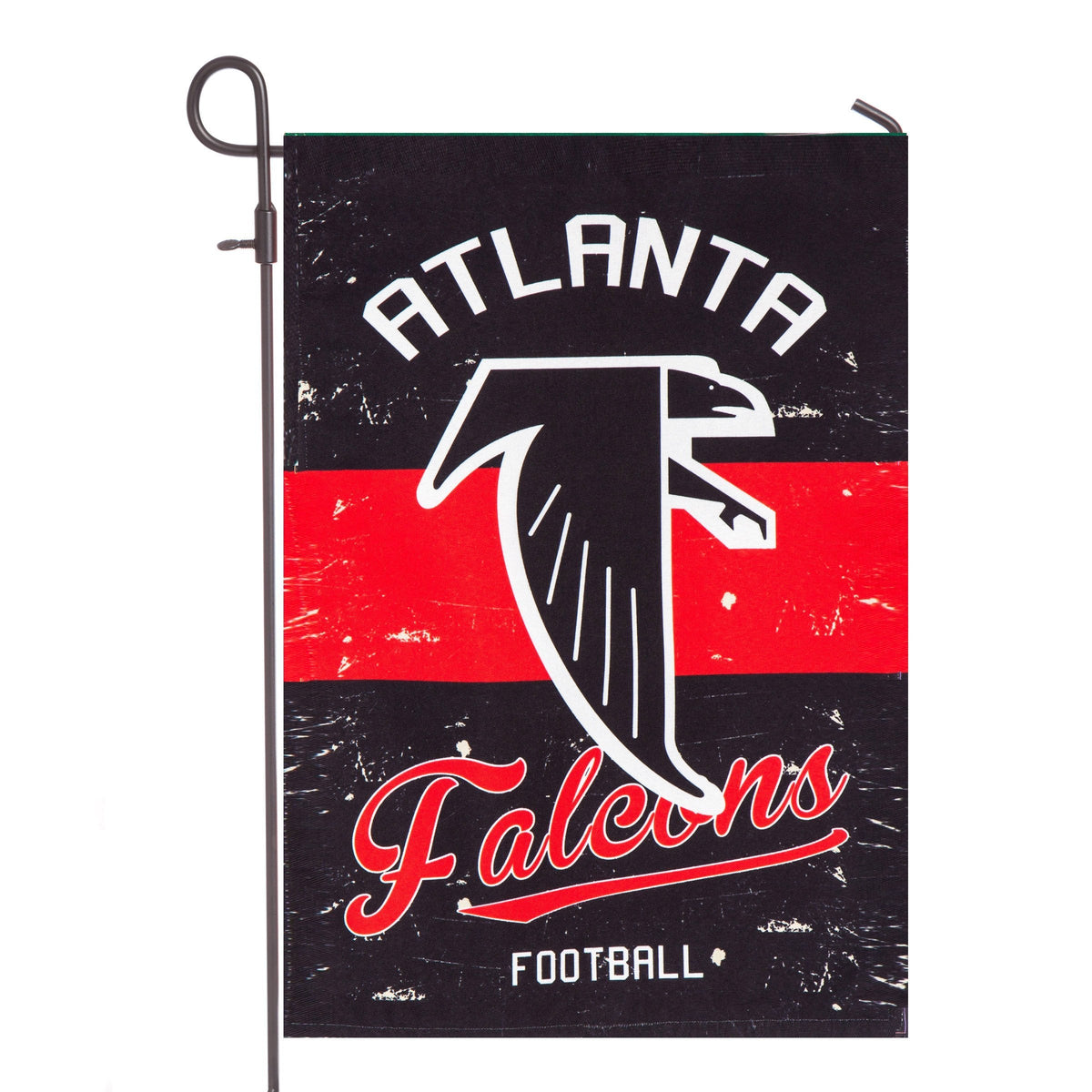 Atlanta Falcons Premium Double Sided Garden Flag Banner, Vintage Design,  Linen, 13x18 Inch, Outdoor, Display Pole Sold Separately. 3