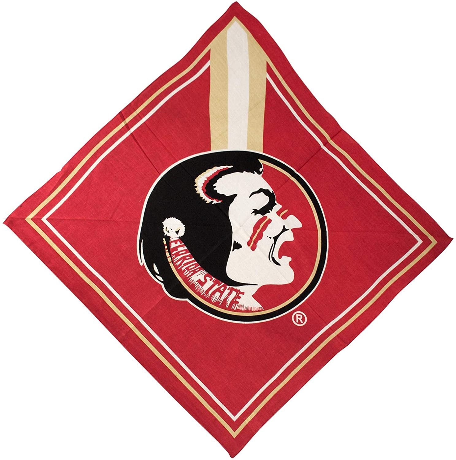 Littlearth NCAA Florida State Seminoles Team Fan Flag , 3.5" x .5" x 6", Team Color