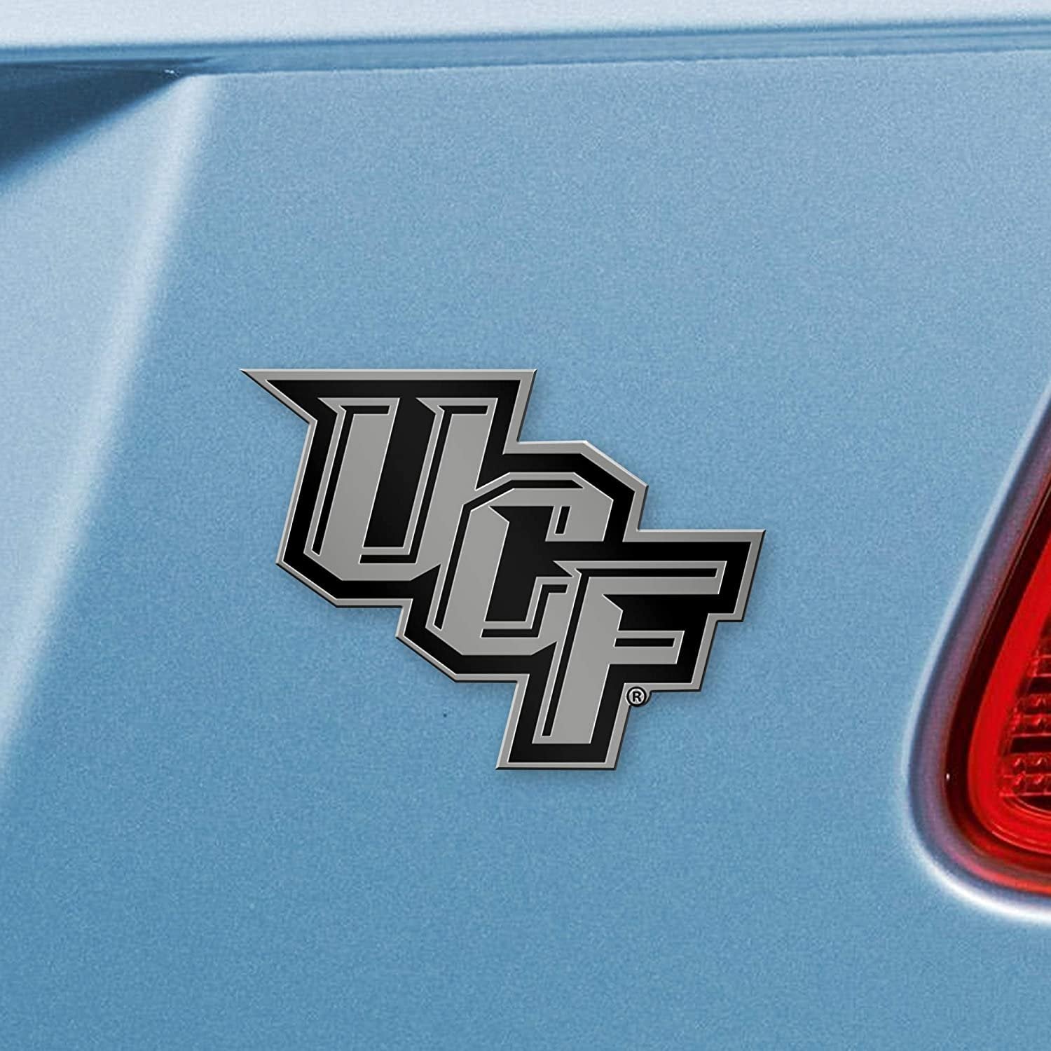 University of Central Florida Knights Solid Metal Raised Auto Emblem Decal Adhesive Backing