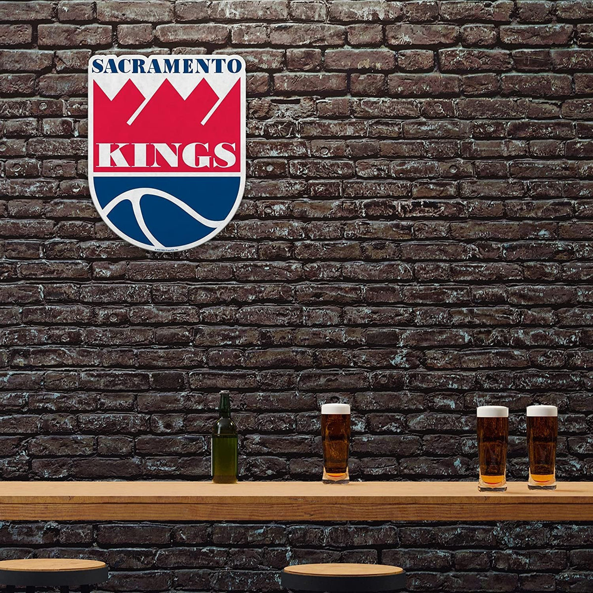 Sacramento Kings Soft Felt Pennant, Retro Design, 18 Inch 2