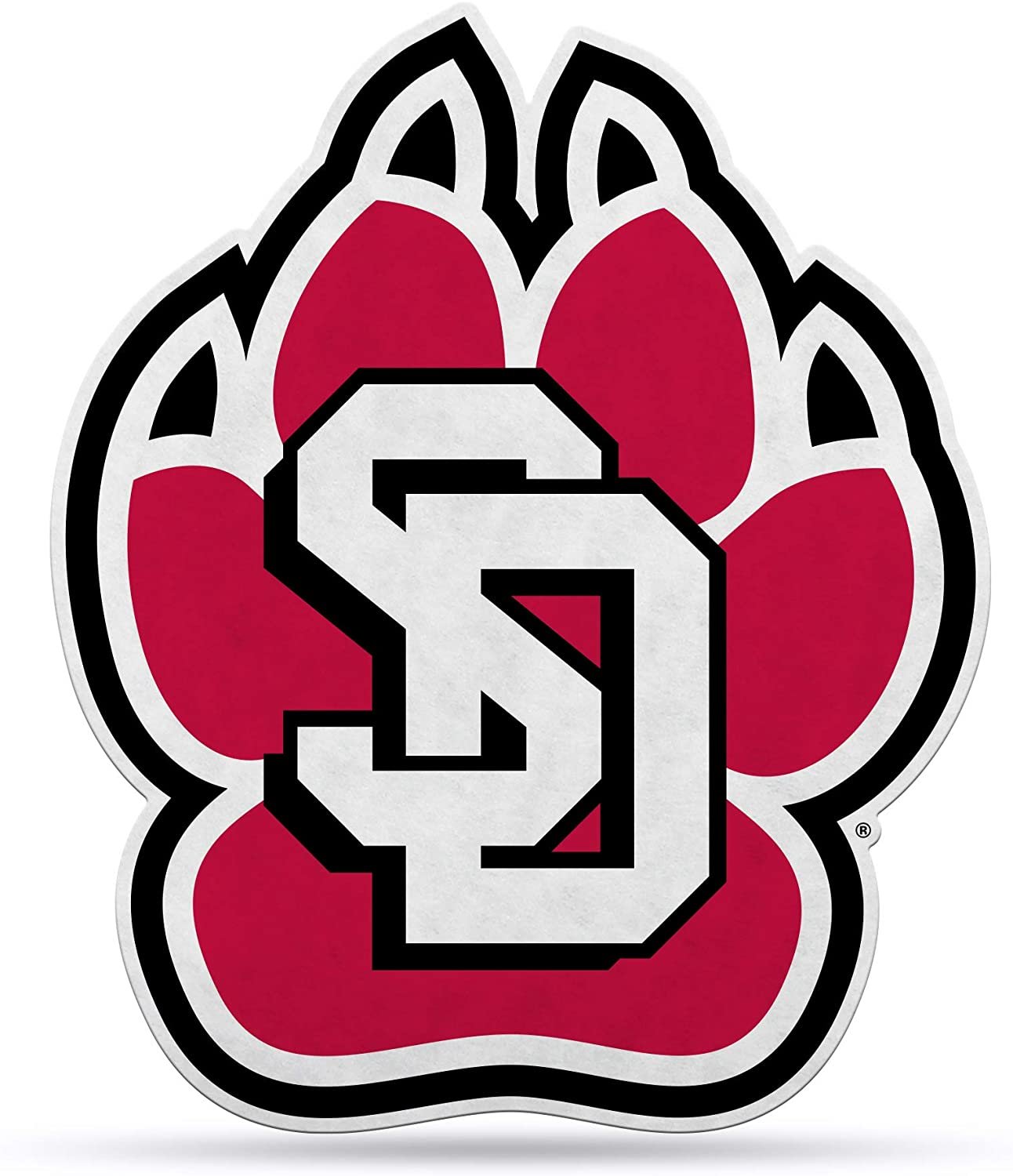 South Dakota Coyotes Pennant  Primary Logo 18 Inch Soft Felt University of