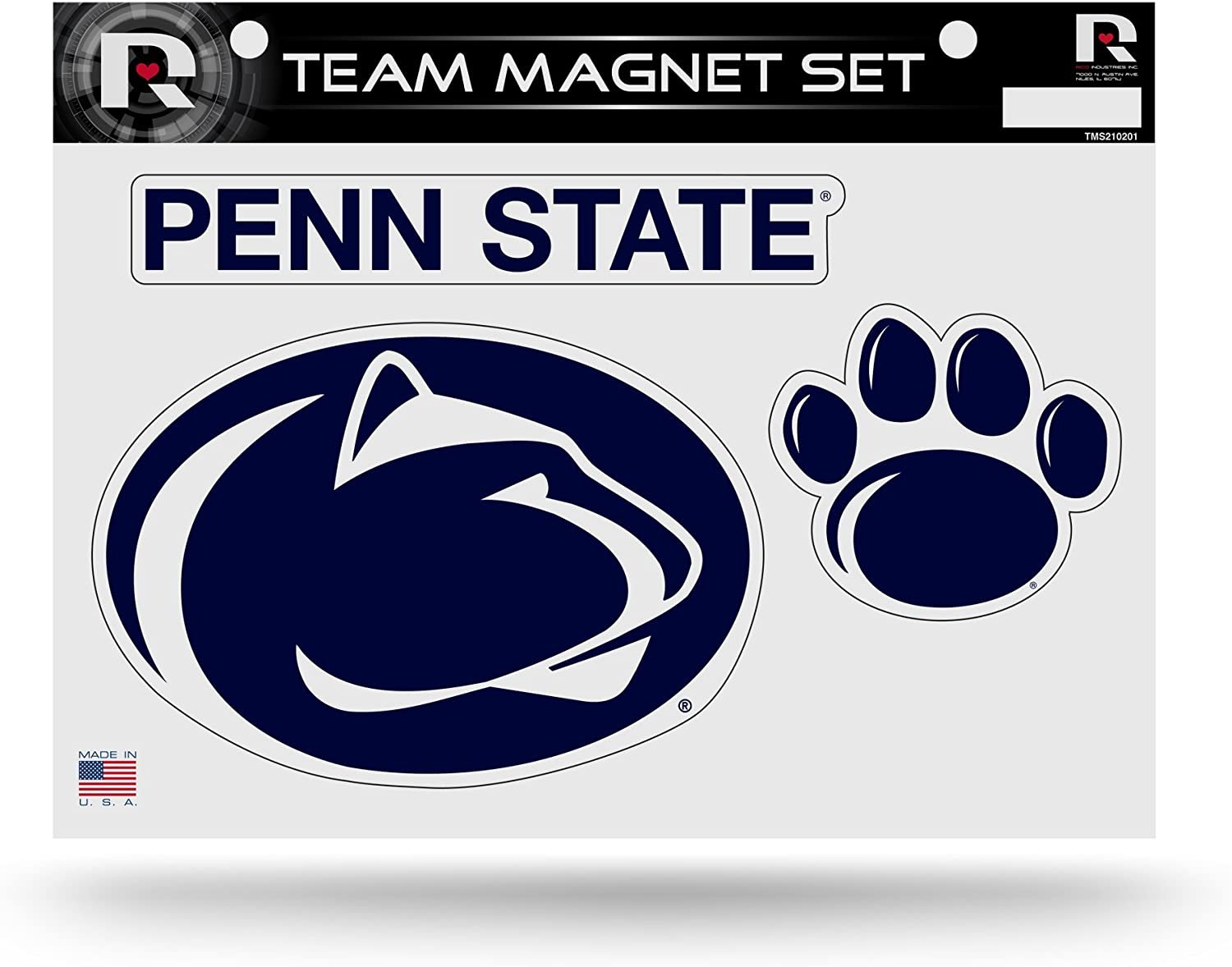 Penn State University Nittany Lions Multi Magnet Sheet Shape Cut 8x11 Inch 1