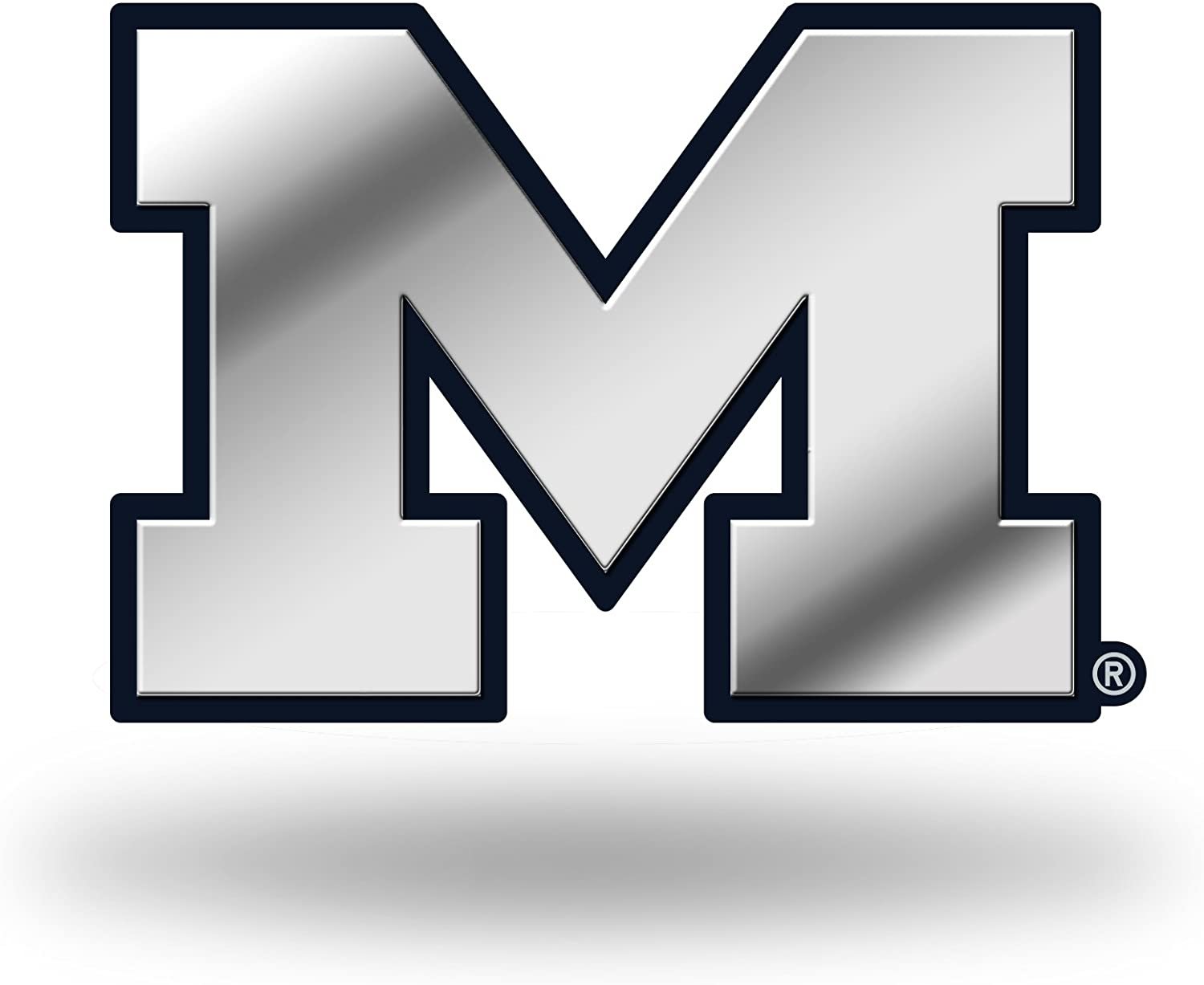 University of Michigan Wolverines Molded Auto Emblem 1