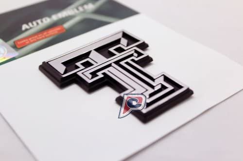 Texas Tech Red Raiders Car 3D Chrome Auto Emblem 3