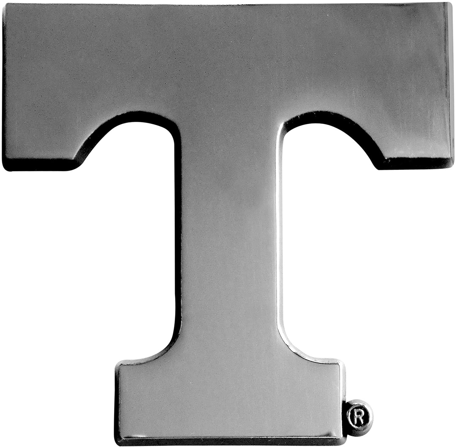 University of Tennessee Volunteers Premium Solid Metal Raised Auto Emblem, Shape Cut, Adhesive Backing 1