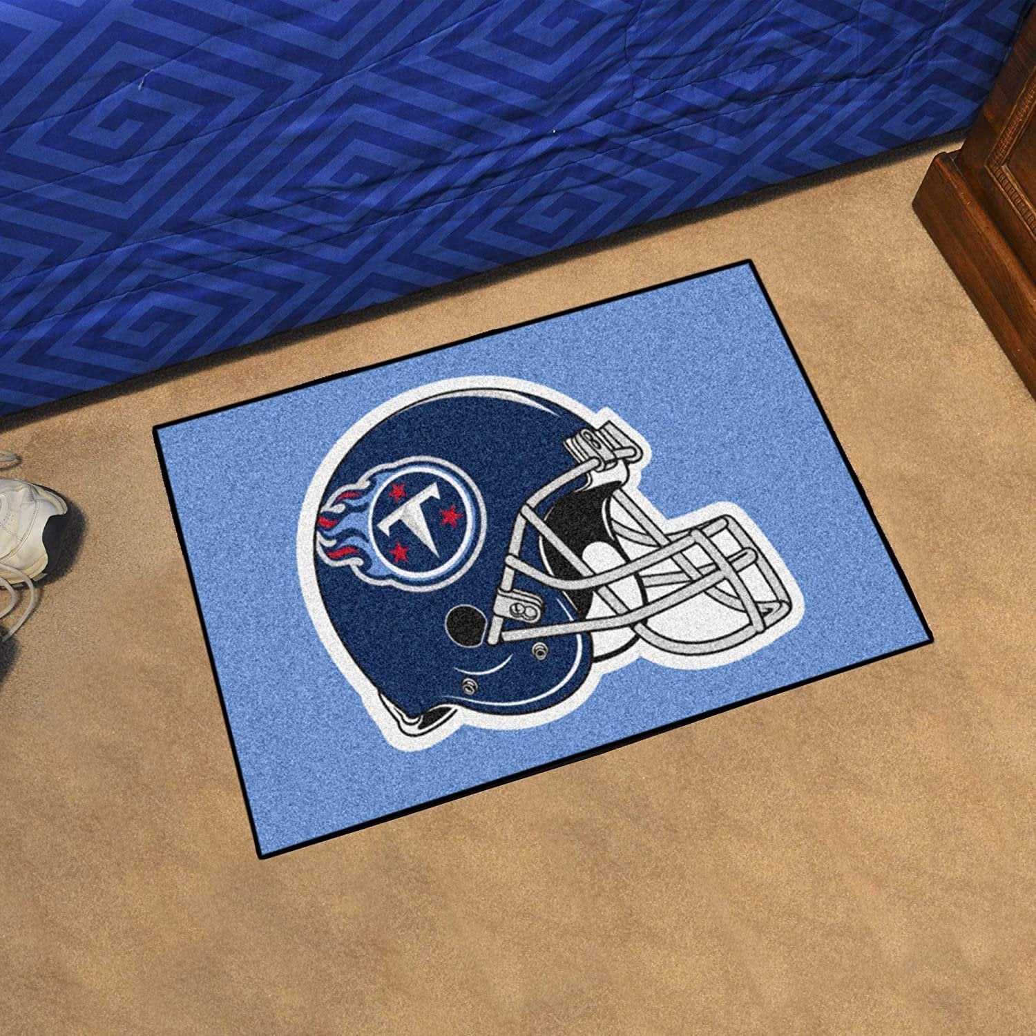 Tennessee Titans Floor Mat Area Rug, 20x30 Inch, Nylon, Anti-Skid Backing 2