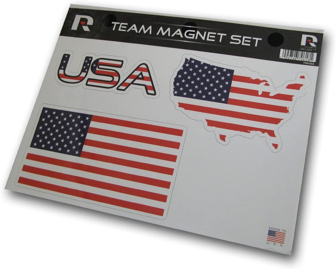 USA National Soccer Die Cut Team Magnet Set